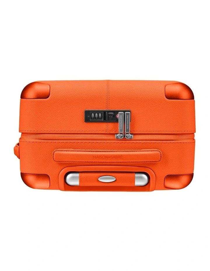 The Carry-On Suitcase in Manhattan Orange image 5
