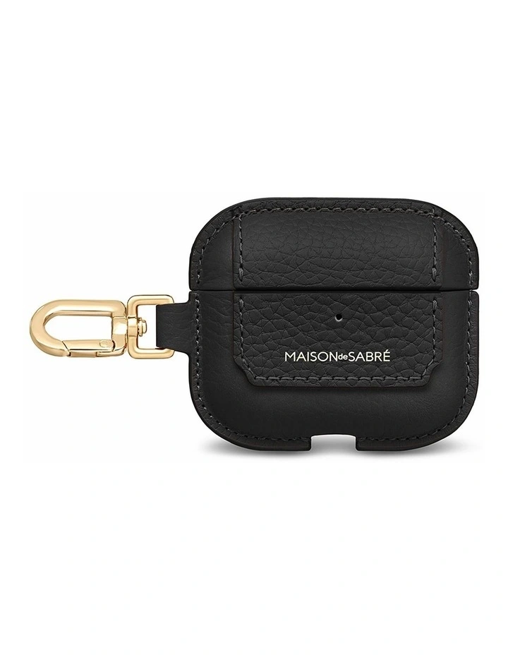 The AirPods Pro 3 Case Charm in Black Caviar image 1