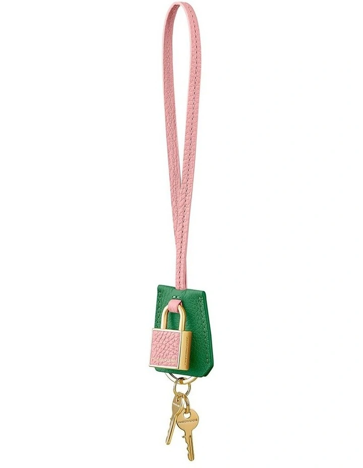 The SABRMOJI Padlock Charm in Emerald Lily image 5