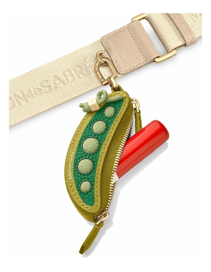 The SABRMOJI Vegetable Charm in Snap Peas image 2