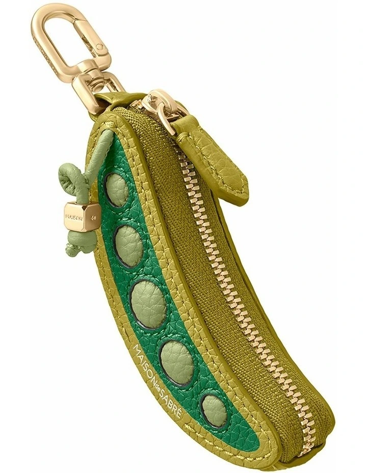 The SABRMOJI Vegetable Charm in Snap Peas image 3