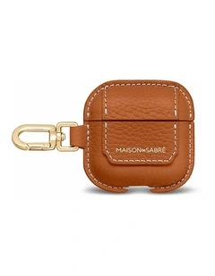 The AirPods 4 Case Charm in Pecan Brown