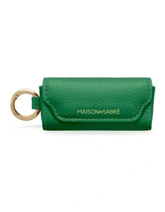 The Lipstick Charm in Emerald Lily