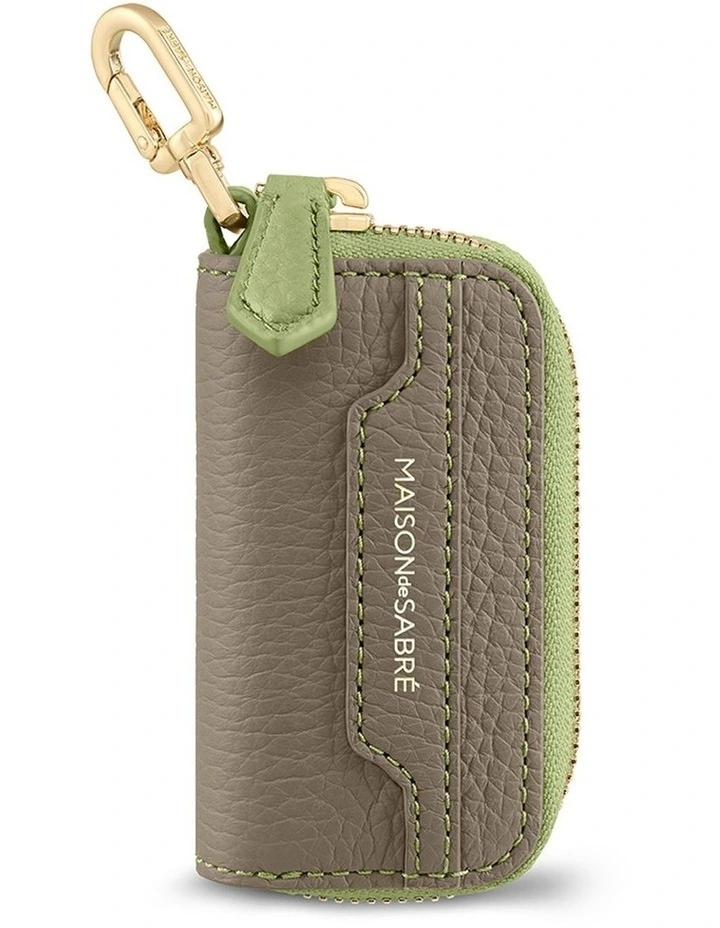 The Key Case Charm in Cashmere Matcha image 1