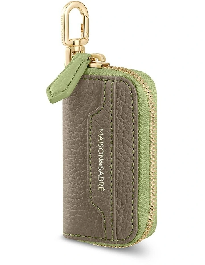 The Key Case Charm in Cashmere Matcha image 2