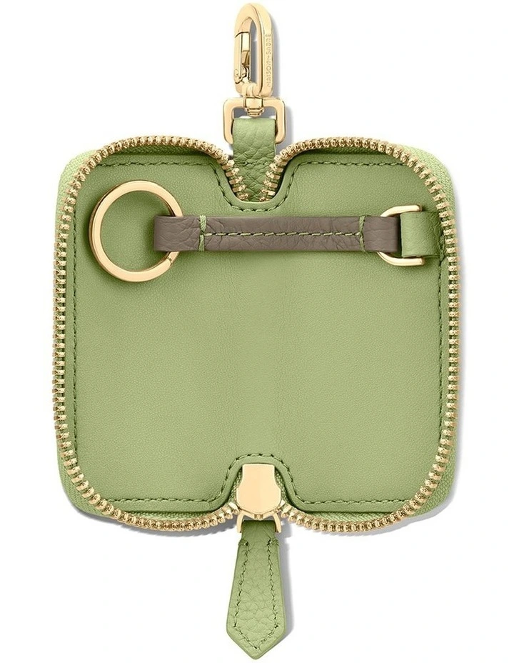 The Key Case Charm in Cashmere Matcha image 4
