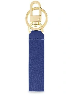 The Upcycled Keychain in Lapis Blue