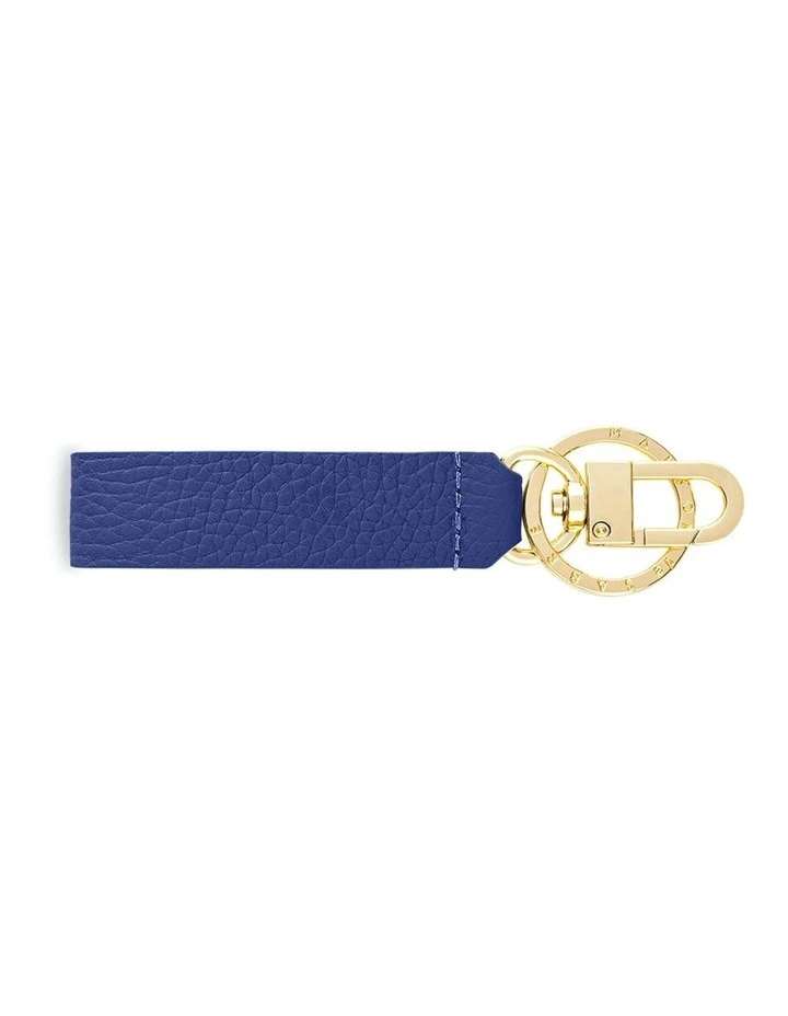 The Upcycled Keychain in Lapis Blue image 2