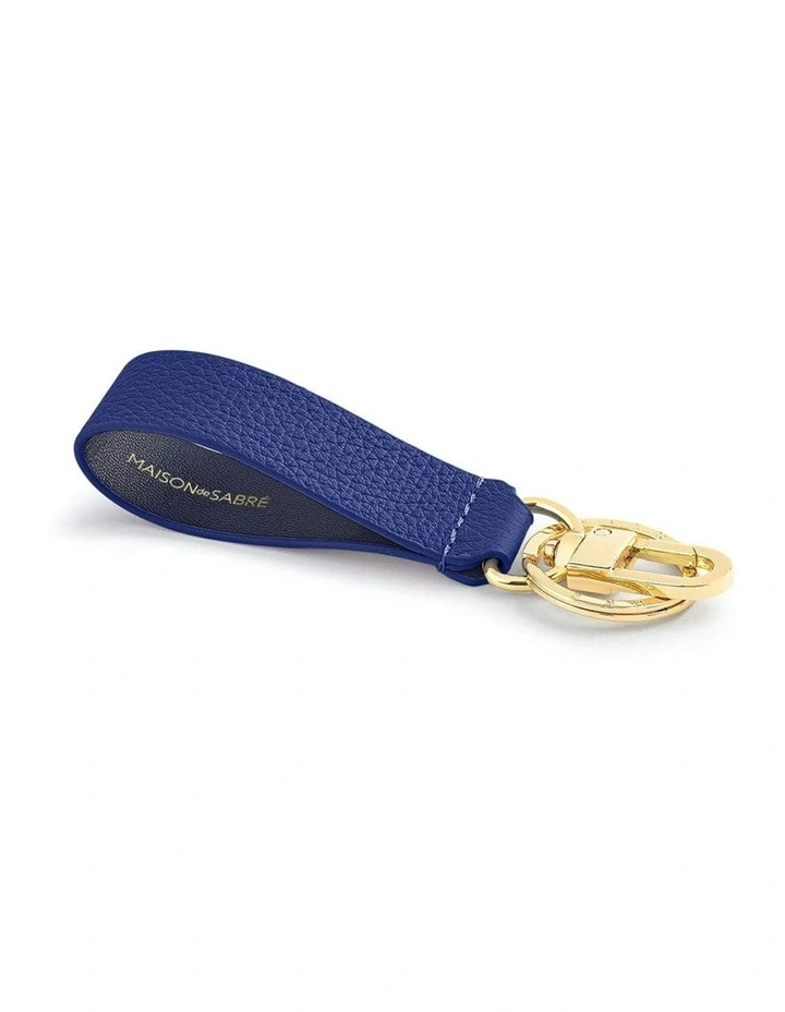 The Upcycled Keychain in Lapis Blue image 4