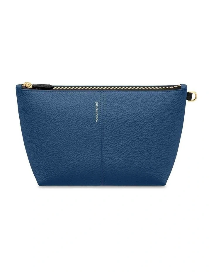 The Small Flaire Pouch in Pacific Caviar image 1