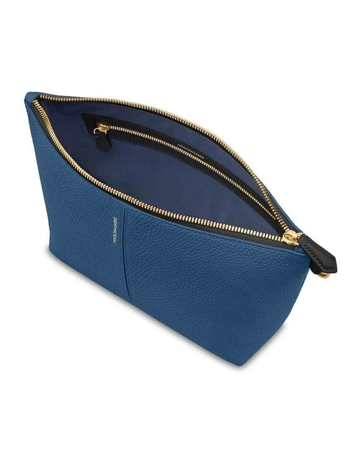 The Small Flaire Pouch in Pacific Caviar image 3