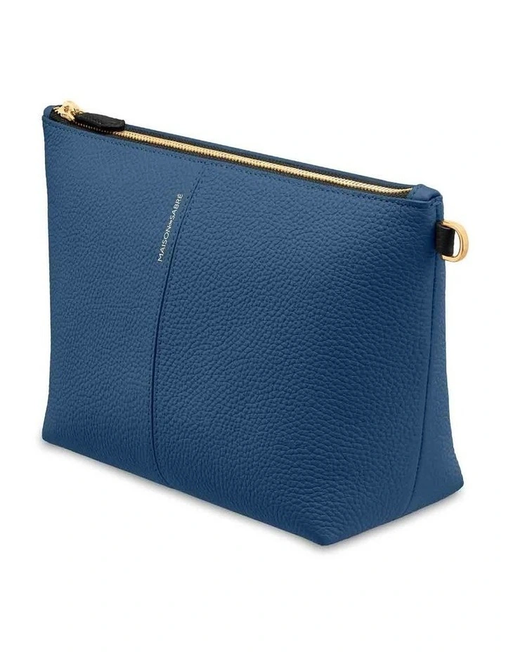 The Small Flaire Pouch in Pacific Caviar image 4