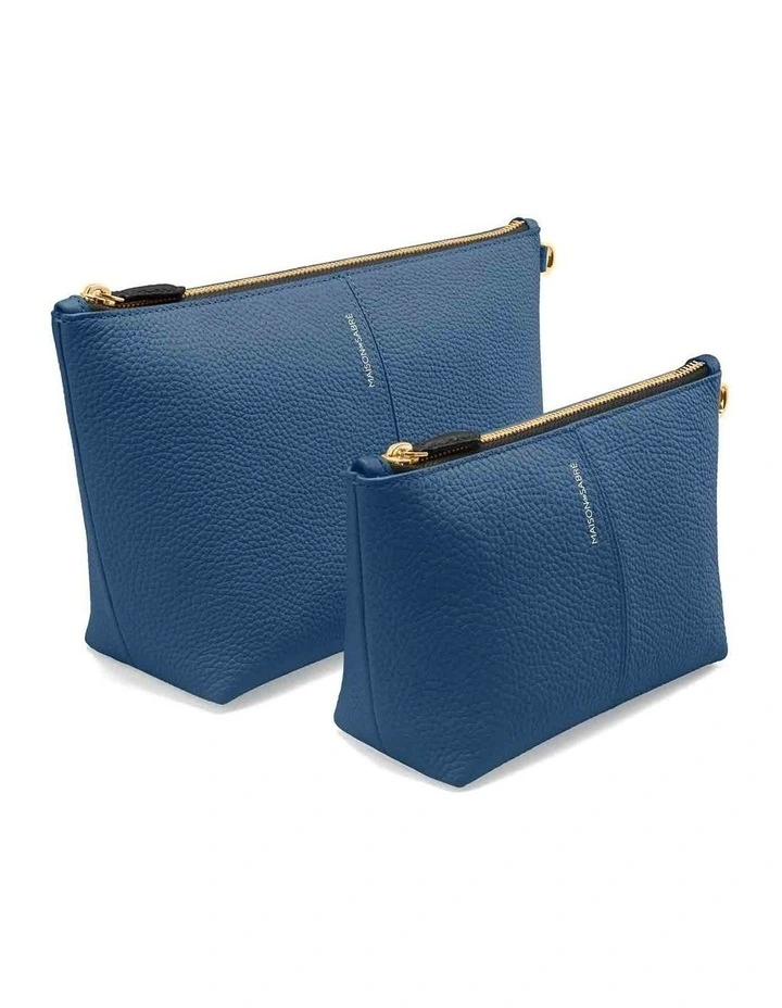 The Small Flaire Pouch in Pacific Caviar image 6