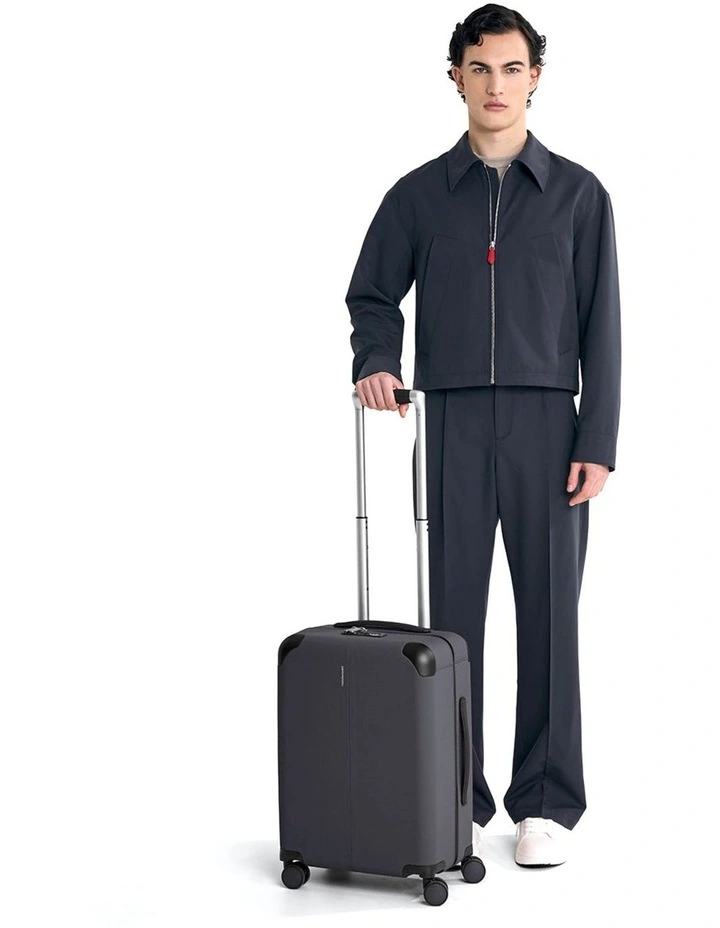 The Carry-On Suitcase in Graphite Grey image 2