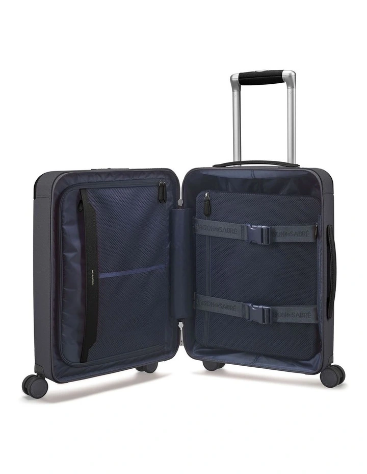 The Carry-On Suitcase in Graphite Grey image 3