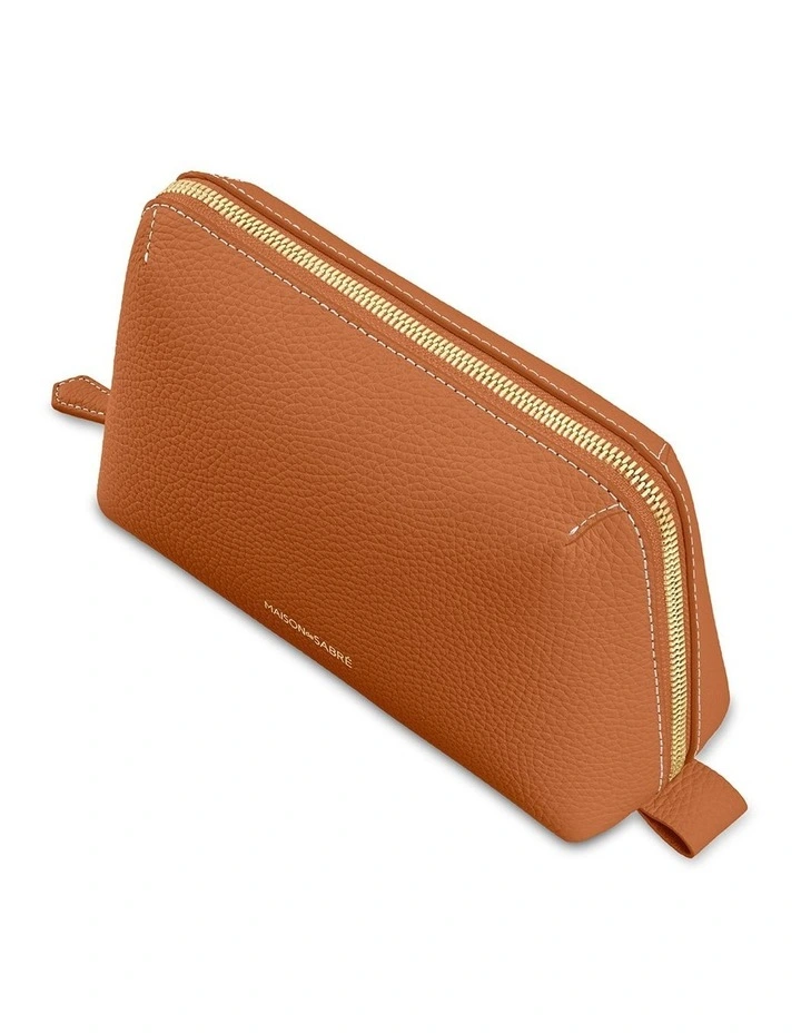 The Tech Pouch in Pecan Brown image 4