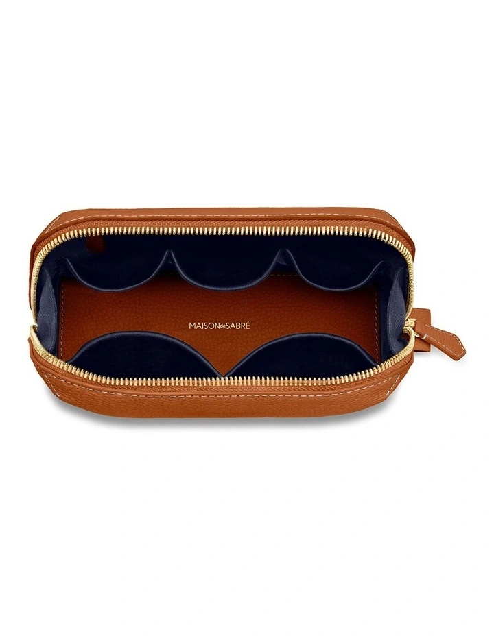 The Tech Pouch in Pecan Brown image 5