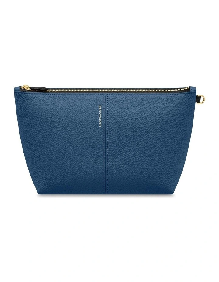 The Medium Flaire Pouch in Pacific Caviar image 1