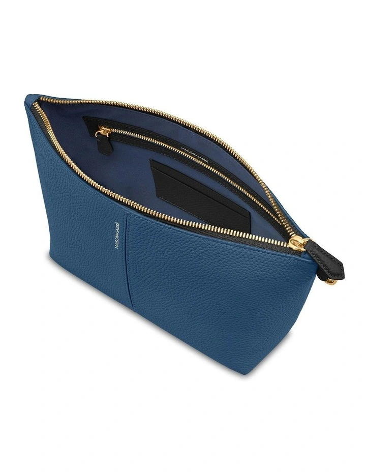 The Medium Flaire Pouch in Pacific Caviar image 3