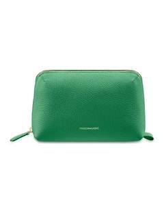 The Tech Pouch in Emerald Green