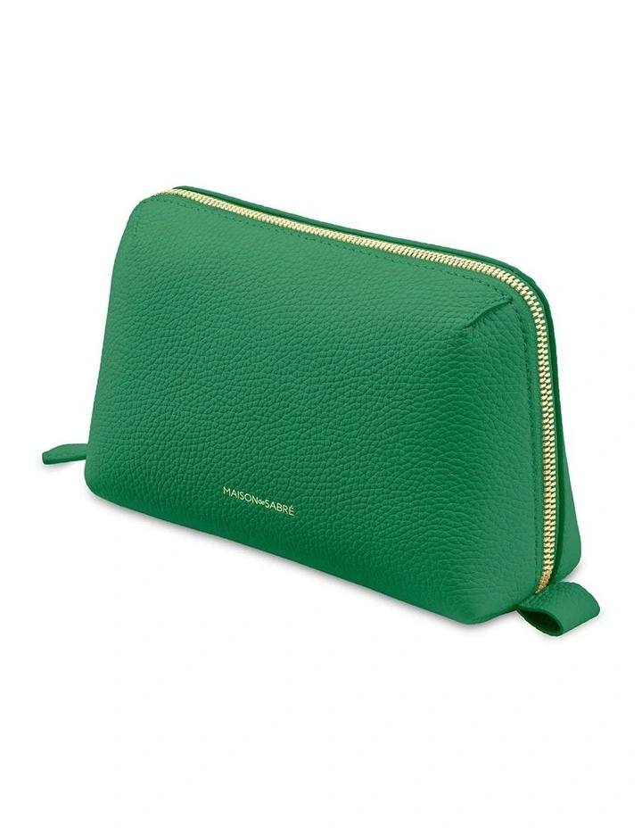 The Tech Pouch in Emerald Green image 3