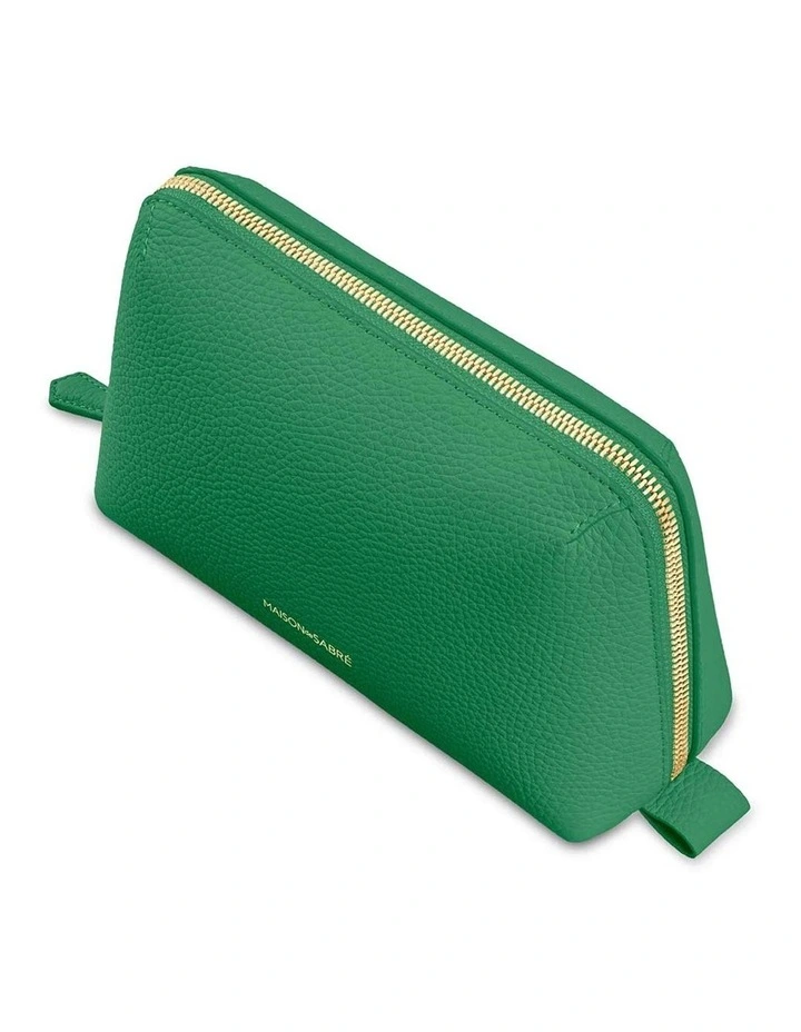 The Tech Pouch in Emerald Green image 4