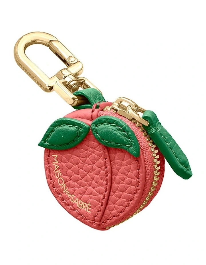 The SABRMOJI Fruit Charm in Peach image 4