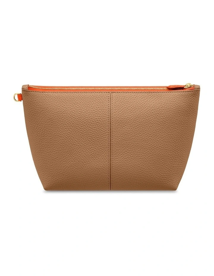 The Medium Flaire Pouch in Manhattan Sandstone image 5