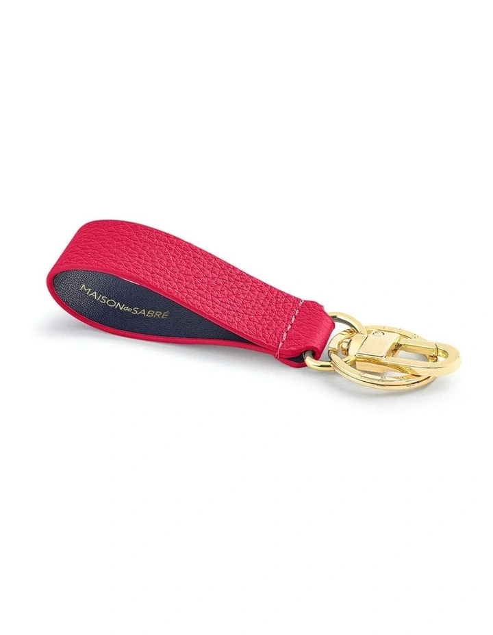 The Upcycled Keychain in Shibuya Fuchsia image 4