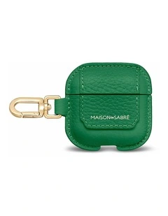 The AirPods 4 Case Charm in Emerald Green