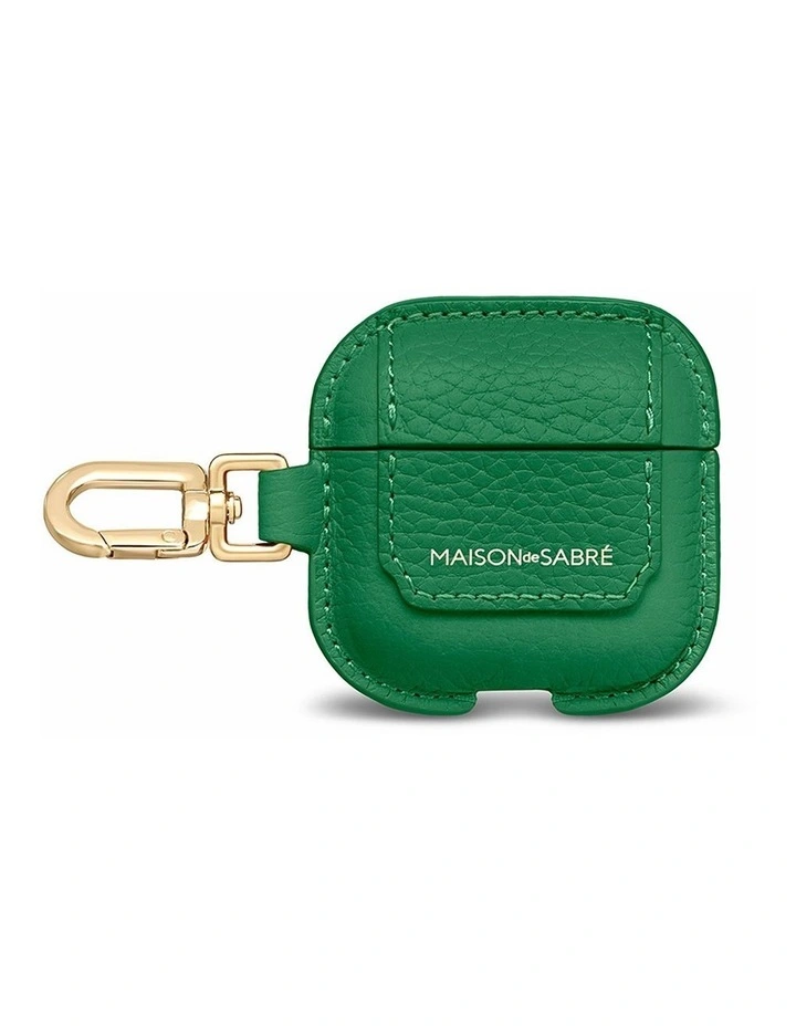 The AirPods 4 Case Charm in Emerald Green image 1
