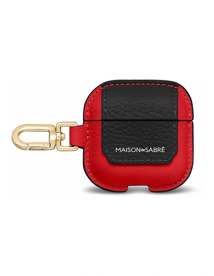 The AirPods 4 Case Charm in Rouge Noir image 1