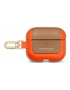 The AirPods Pro 3 Case Charm in Manhattan Sandstone