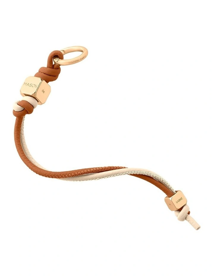 The Wristlet Charm in Pecan Nude image 1