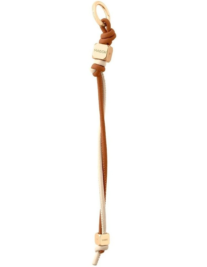 The Wristlet Charm in Pecan Nude image 3