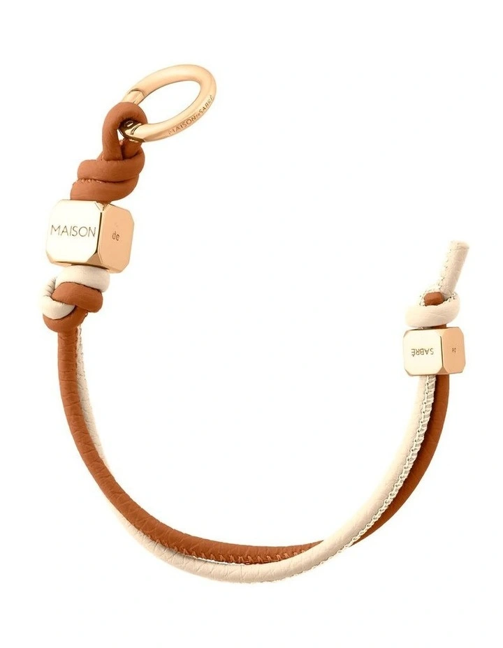 The Wristlet Charm in Pecan Nude image 4