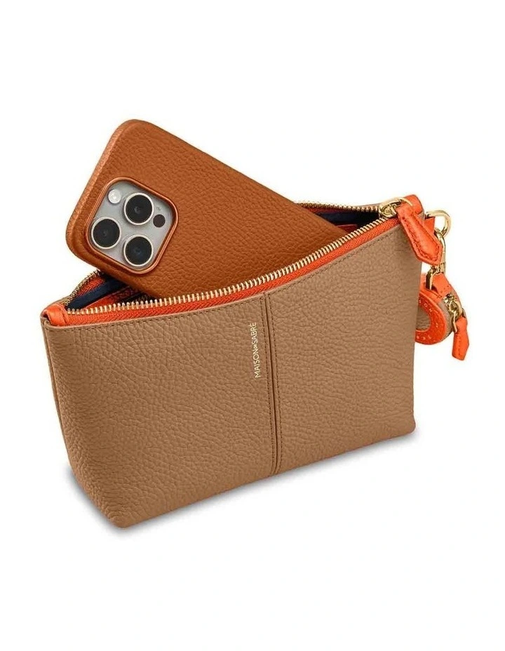 The Small Flaire Pouch in Manhattan Sandstone image 2