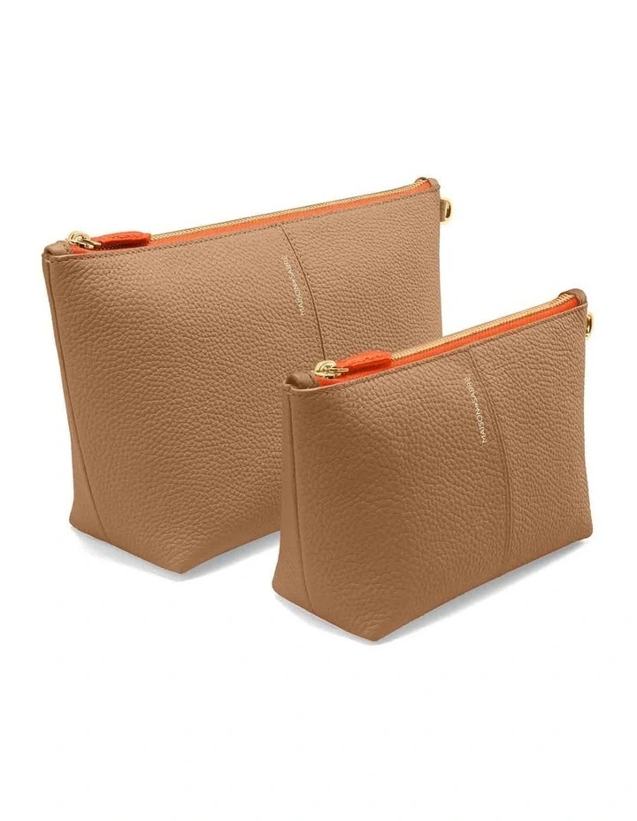 The Small Flaire Pouch in Manhattan Sandstone image 6