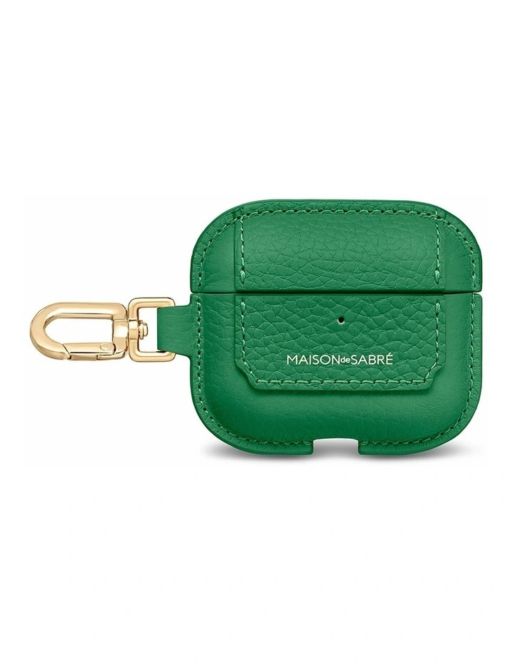 The AirPods Pro 3 Case Charm in Emerald Green image 1