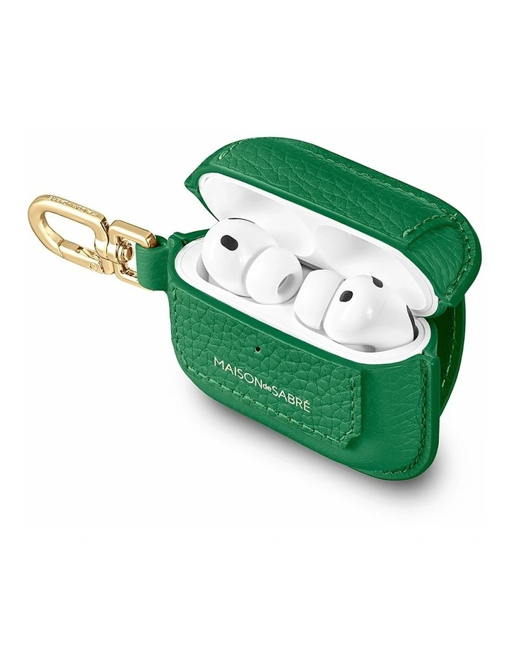 The AirPods Pro 3 Case Charm in Emerald Green image 4
