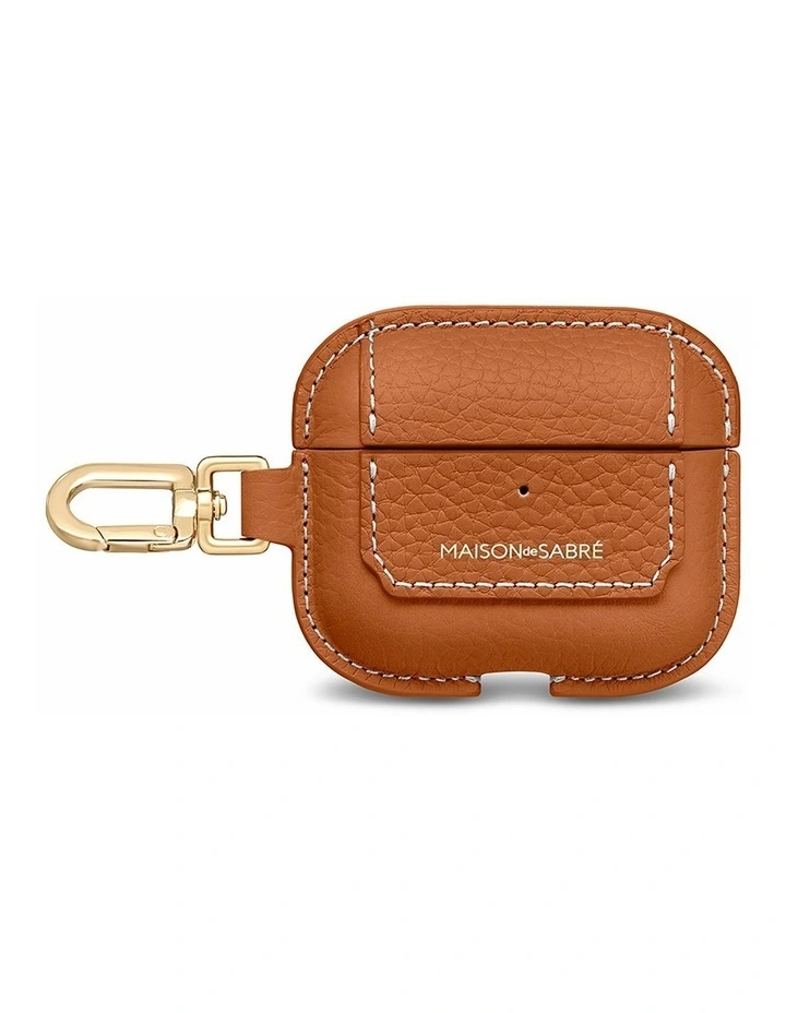 The AirPods Pro 3 Case Charm in Pecan Brown image 1