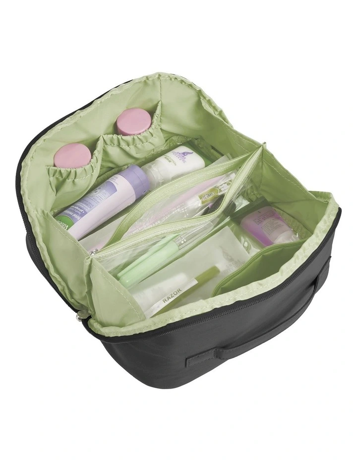 180 Travel Toiletry Case in Black image 5