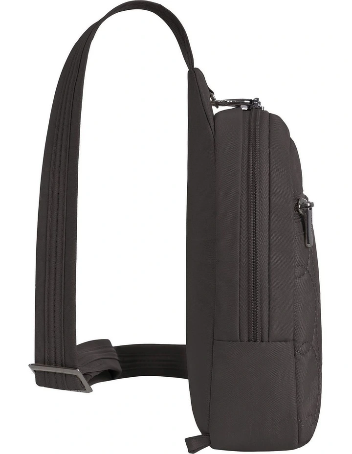 Runways Anti-Theft Small Sling Bag in Smoke image 3