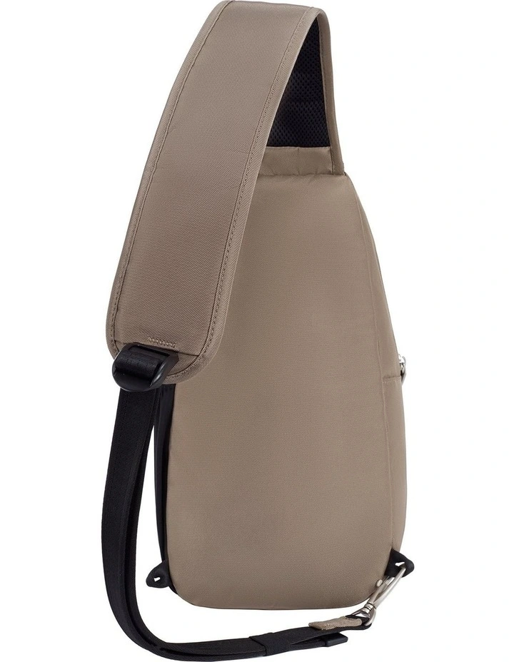 Classic Anti-Theft Sling Bag in Hazelnut image 2