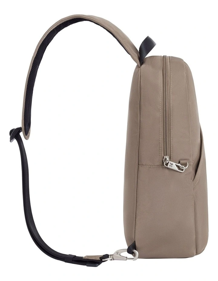 Classic Anti-Theft Sling Bag in Hazelnut image 3