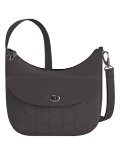 Runways Anti-Theft Medium Crossbody Bag in Smoke