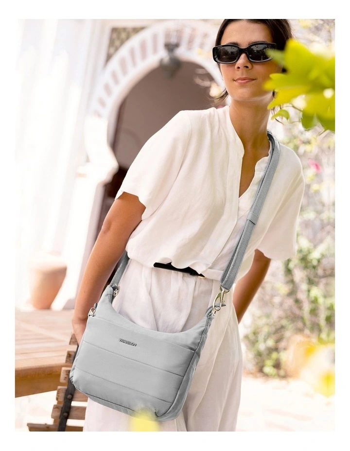 Roam Anti-Theft Medium Crossbody Bag in Glacier image 6