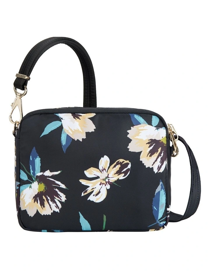 Addison Anti-Theft Small Crossbody Bag in Midnight Floral image 2
