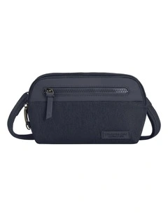 Metro Anti-Theft Convertible Small Crossbody Bag in Navy Heather