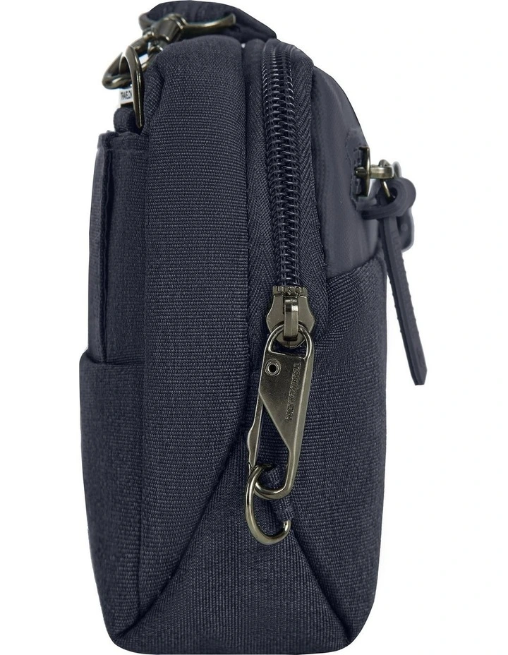 Metro Anti-Theft Convertible Small Crossbody Bag in Navy Heather image 3